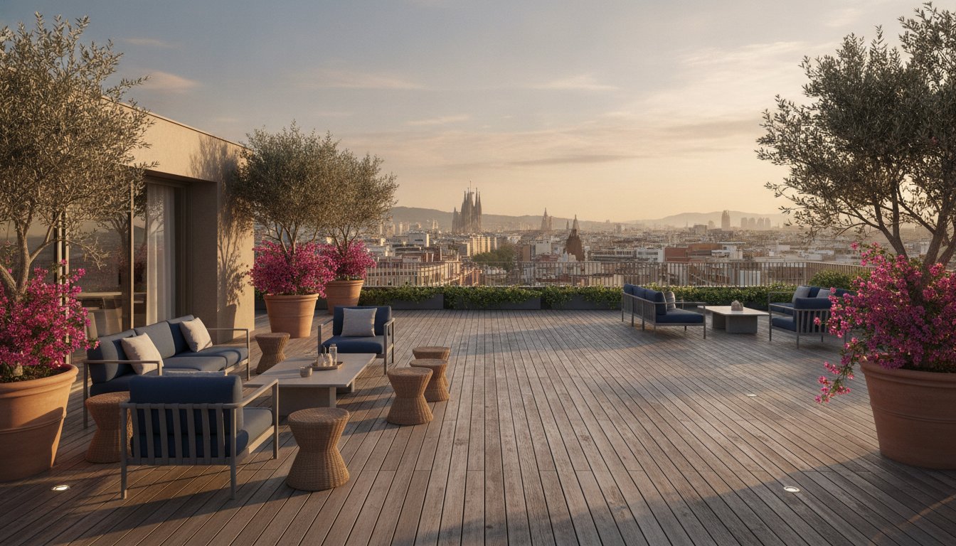 Áticos para fiestas privadas Barcelona: Guía de alquiler 2026