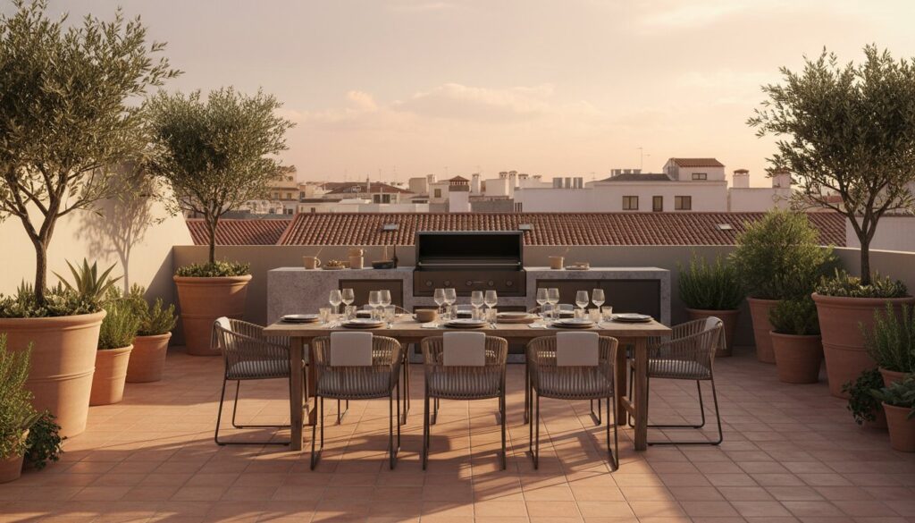 Alquiler de espacios con barbacoa en Madrid para eventos