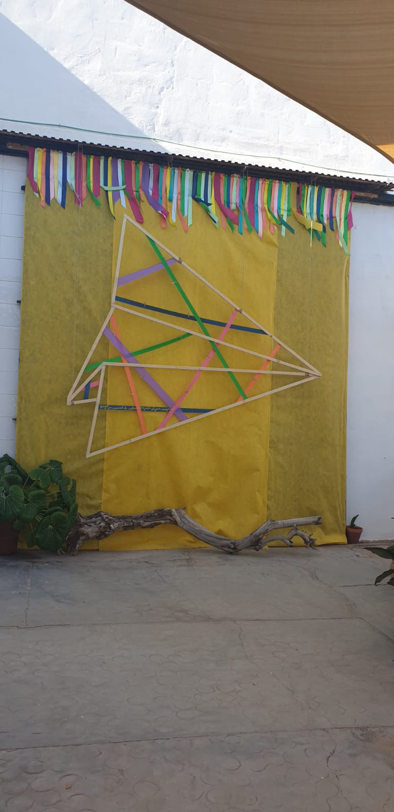 Terraza de la Huerta en Valencia para una reunión grande de amigos en Navidad