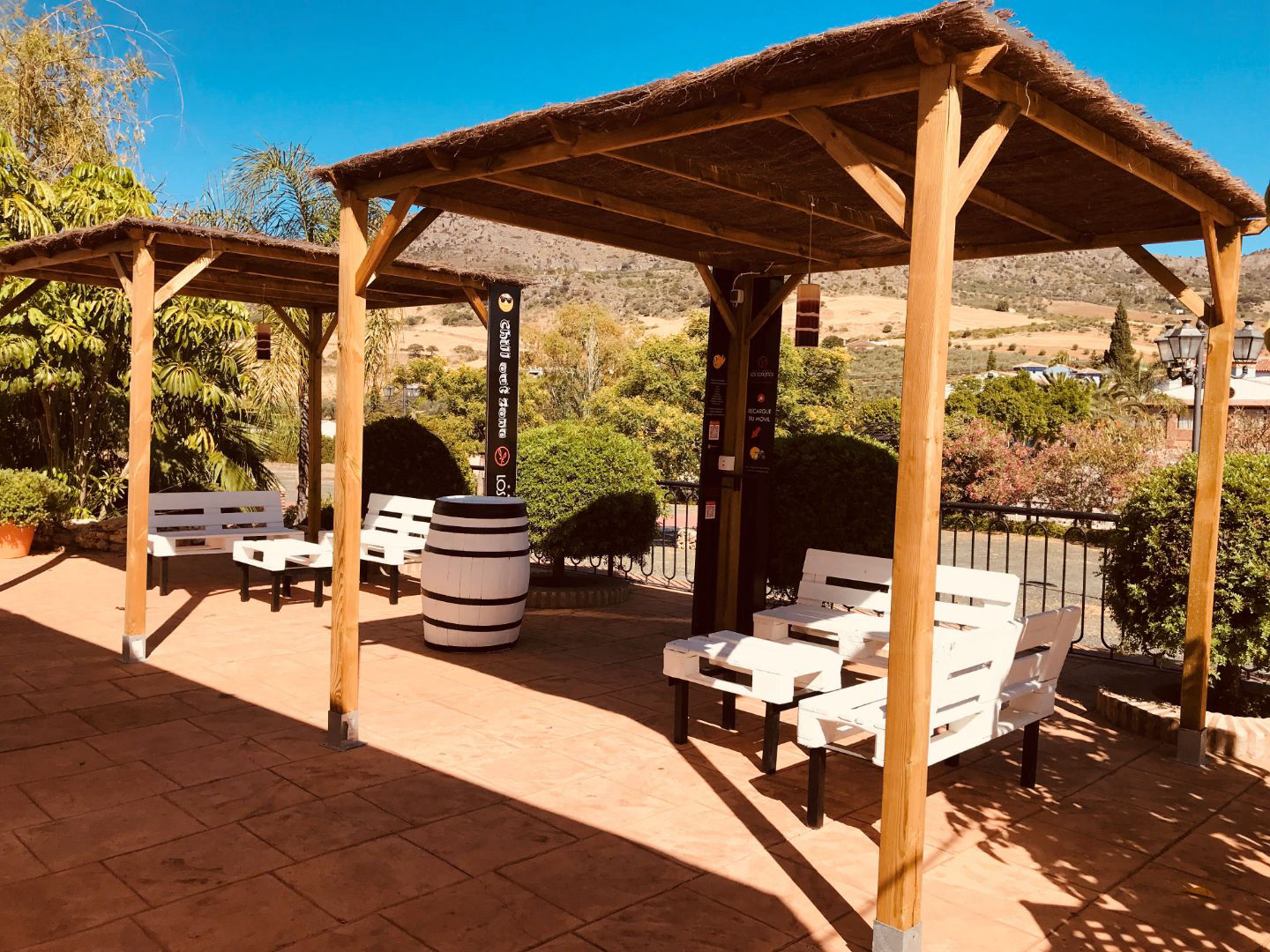 Terraza Las Calas en Málaga para cenas de empresa grandes