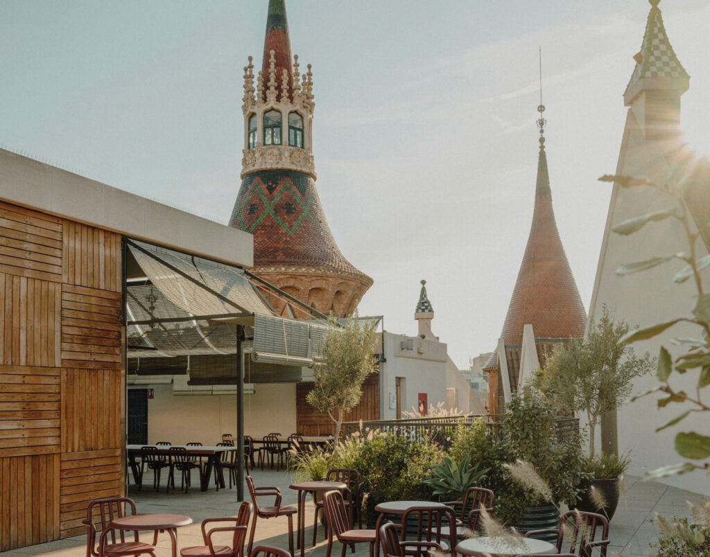 Terraza Modernista en Barcelona: terraza con vistas para eventos por horas, foto 1