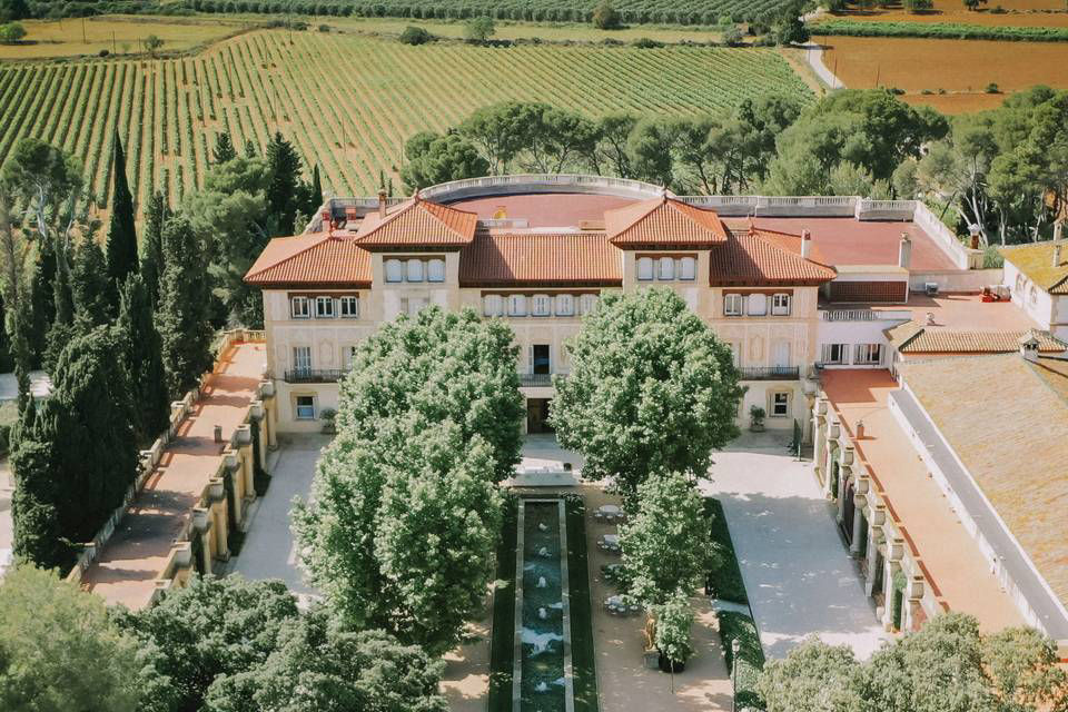 La Vella Villa en Sant Pere de Ribes: villa con piscina para eventos, foto 1