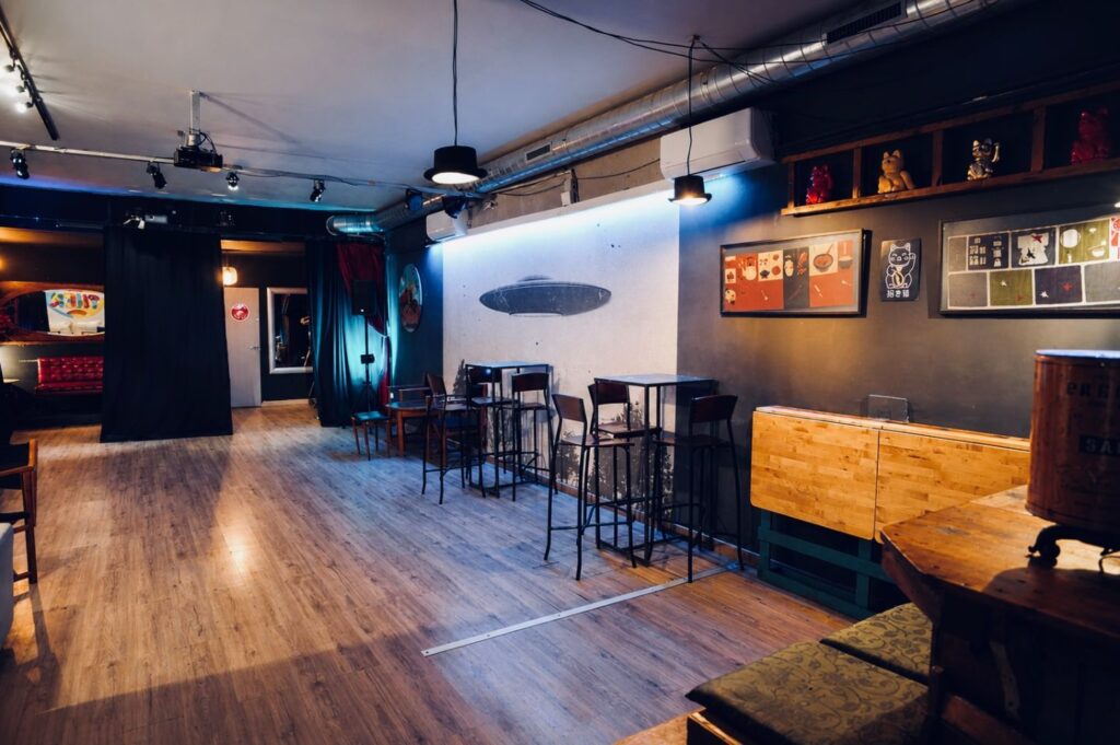 Private venue in Barcelona rented by the hour for a Christmas company dinner
