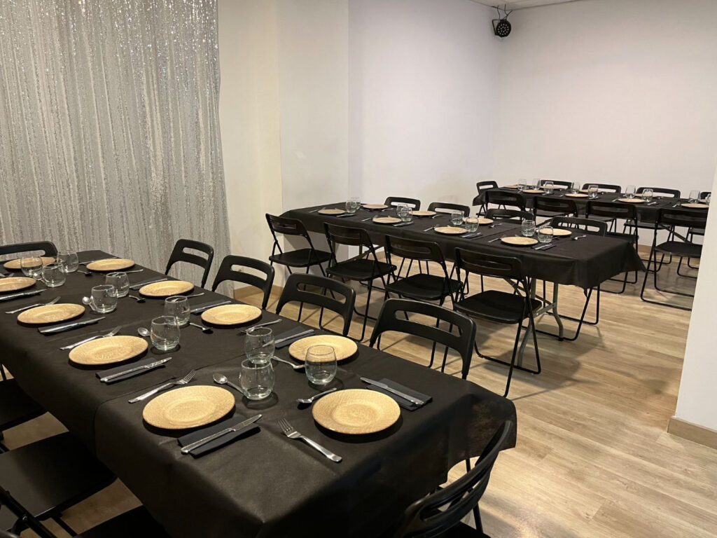 Local privado en Valencia alquilado por horas para una fiesta de 40 cumpleaños