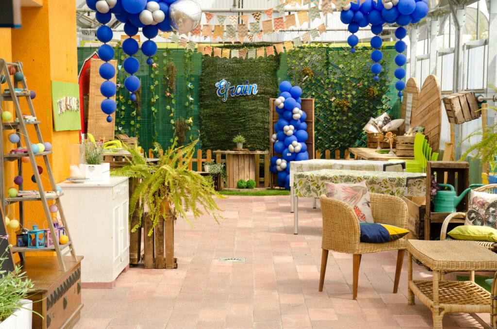 Terraza privada para cenar en Nochevieja con amigos en Madrid